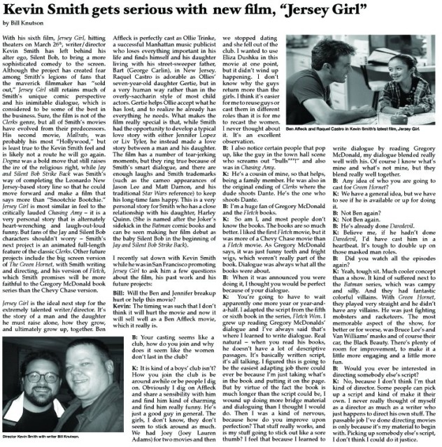 Marina Times - Jersey Girl - March 2004