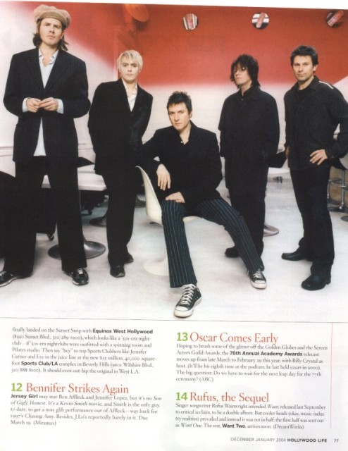 Movieline - December 2003 - Musts for 2004