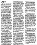 One Last Go - Peoria Star - November 2001