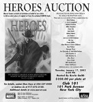Heroes Auction - hosted by Kevin Smith - December 2001
