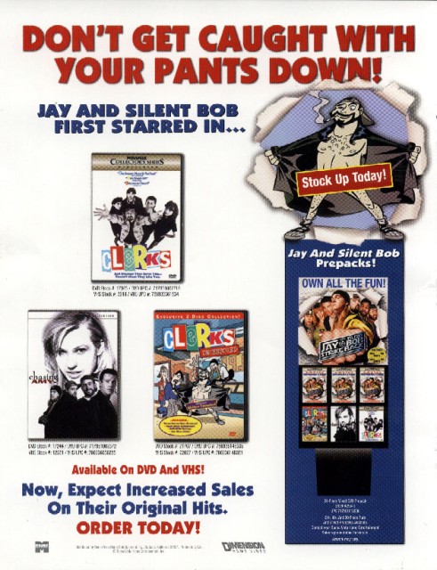 Jay & Silent Bob Strike Back promo - December 2001